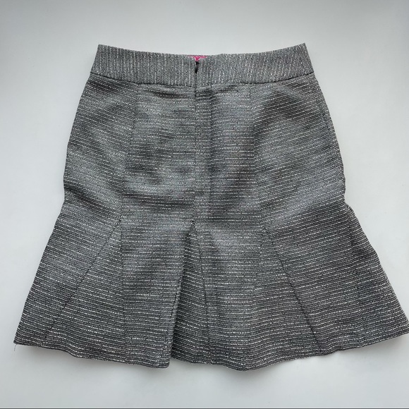 Banana Republic Metallic Silver Skirt - Picture 2 of 5